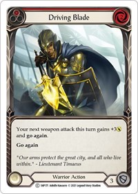 Driving Blade (Red) - History Pack Vol. 1 - NM