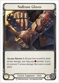 Nullrune Gloves - History Pack Vol. 1 - NM