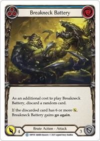 Breakneck Battery (Blue) - History Pack Vol. 1 - NM