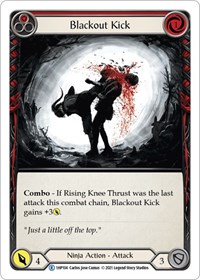 Blackout Kick (Red) - History Pack Vol. 1 - NM