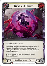 Runeblood Barrier - History Pack Vol. 1 - NM