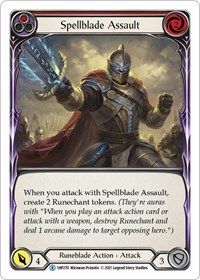 Spellblade Assault (Red) - History Pack Vol. 1 - NM