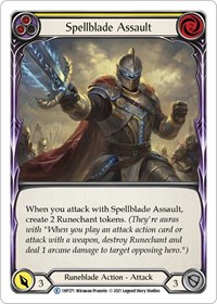 Spellblade Assault (Yellow) - History Pack Vol. 1 - NM
