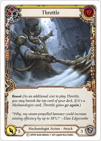 Throttle (Yellow) - History Pack Vol. 1 - NM