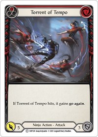 Torrent of Tempo (Red) - History Pack Vol. 1 - NM
