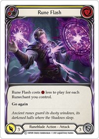 Rune Flash (Yellow) - History Pack Vol. 1 - NM