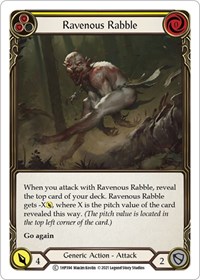 Ravenous Rabble (Yellow) - History Pack Vol. 1 - NM