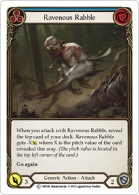 Ravenous Rabble (Blue) - History Pack Vol. 1 - NM