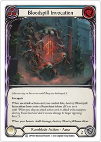 Bloodspill Invocation (Blue) - History Pack Vol. 1 - NM