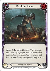 Read the Runes (Red) - History Pack Vol. 1 - NM