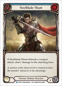 Steelblade Shunt (Blue) - History Pack Vol. 1 - NM