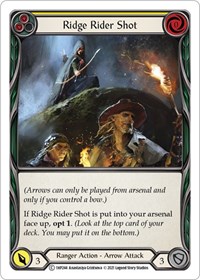 Ridge Rider Shot (Yellow) - History Pack Vol. 1 - NM