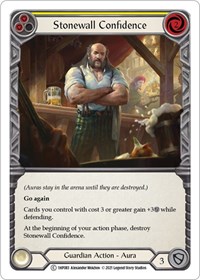 Stonewall Confidence (Yellow) - History Pack Vol. 1 - NM