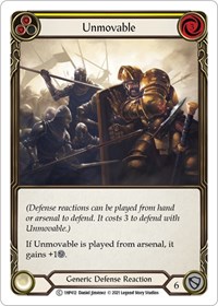 Unmovable (Yellow) - History Pack Vol. 1 - NM