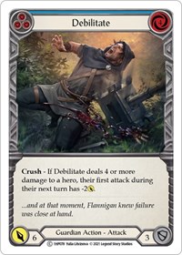 Debilitate (Blue) - History Pack Vol. 1 - NM