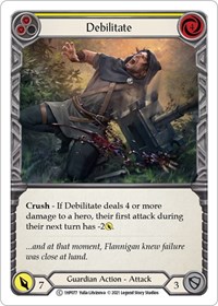 Debilitate (Yellow) - History Pack Vol. 1 - NM