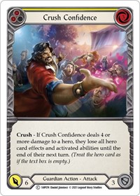 Crush Confidence (Yellow) - History Pack Vol. 1 - NM
