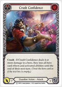 Crush Confidence (Red) - History Pack Vol. 1 - NM