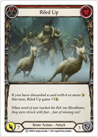 Riled Up (Red) - History Pack Vol. 1 - NM