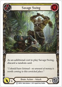 Savage Swing (Yellow) - History Pack Vol. 1 - NM