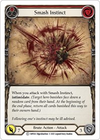 Smash Instinct (Red) - History Pack Vol. 1 - NM