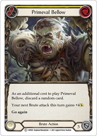 Primeval Bellow (Yellow) - History Pack Vol. 1 - NM