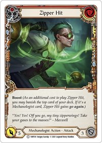Zipper Hit (Red) - History Pack Vol. 1 - NM