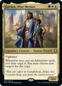 Gorion, Wise Mentor - Commander Legends: Battle for Baldur's Gate - NM