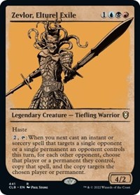 Zevlor, Elturel Exile (Showcase) - Commander Legends: Battle for Baldur's Gate - NM
