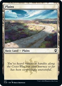 Plains (451) - Commander Legends: Battle for Baldur's Gate - NM