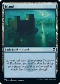 Island (455) - Commander Legends: Battle for Baldur's Gate - NM