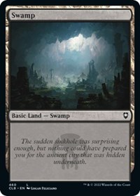 Swamp (460) - Commander Legends: Battle for Baldur's Gate - NM