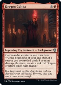 Dragon Cultist - Commander Legends: Battle for Baldur's Gate - NM