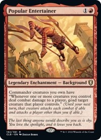 Popular Entertainer - Commander Legends: Battle for Baldur's Gate - NM