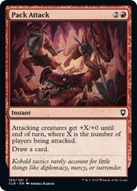 Pack Attack - Commander Legends: Battle for Baldur's Gate - NM