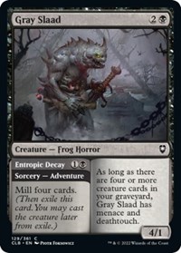 Gray Slaad - Commander Legends: Battle for Baldur's Gate - NM