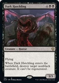 Dark Hatchling - Commander Legends: Battle for Baldur's Gate - NM