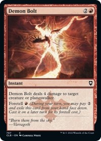 Demon Bolt - Commander Legends: Battle for Baldur's Gate - NM