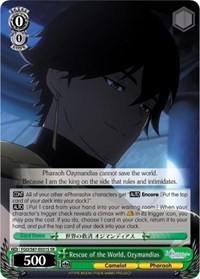 Rescue of the World, Ozymandias (SR) - Fate/Grand Order THE MOVIE - NM