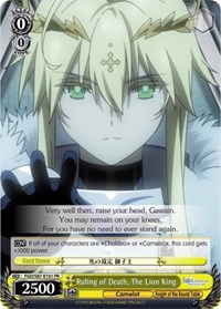 Ruling of Death, The Lion King