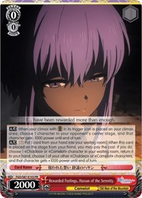 Rewarded Feelings, Hassan of the Serenity - Fate/Grand Order THE MOVIE - NM