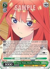 New Year, Itsuki Nakano - The Quintessential Quintuplets 2 - NM