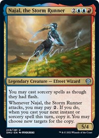 Najal, the Storm Runner - Dominaria United - NM