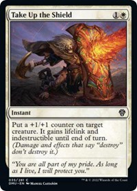 Take Up the Shield - Dominaria United - NM