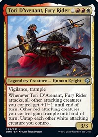 Tori D'Avenant, Fury Rider - Dominaria United - NM