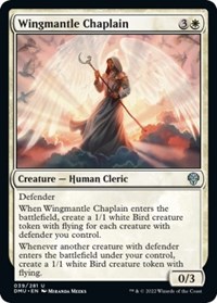 Wingmantle Chaplain - Dominaria United - NM