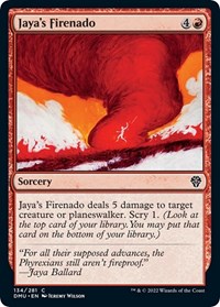 Jaya's Firenado - Dominaria United - NM