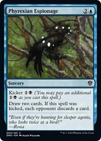 Phyrexian Espionage - Dominaria United - NM
