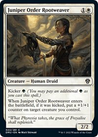 Juniper Order Rootweaver - Dominaria United - NM