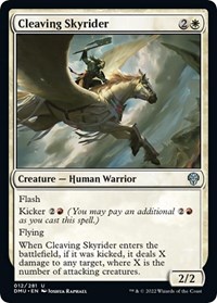 Cleaving Skyrider - Dominaria United - NM